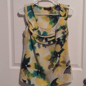 The limited watercolor floral blouse